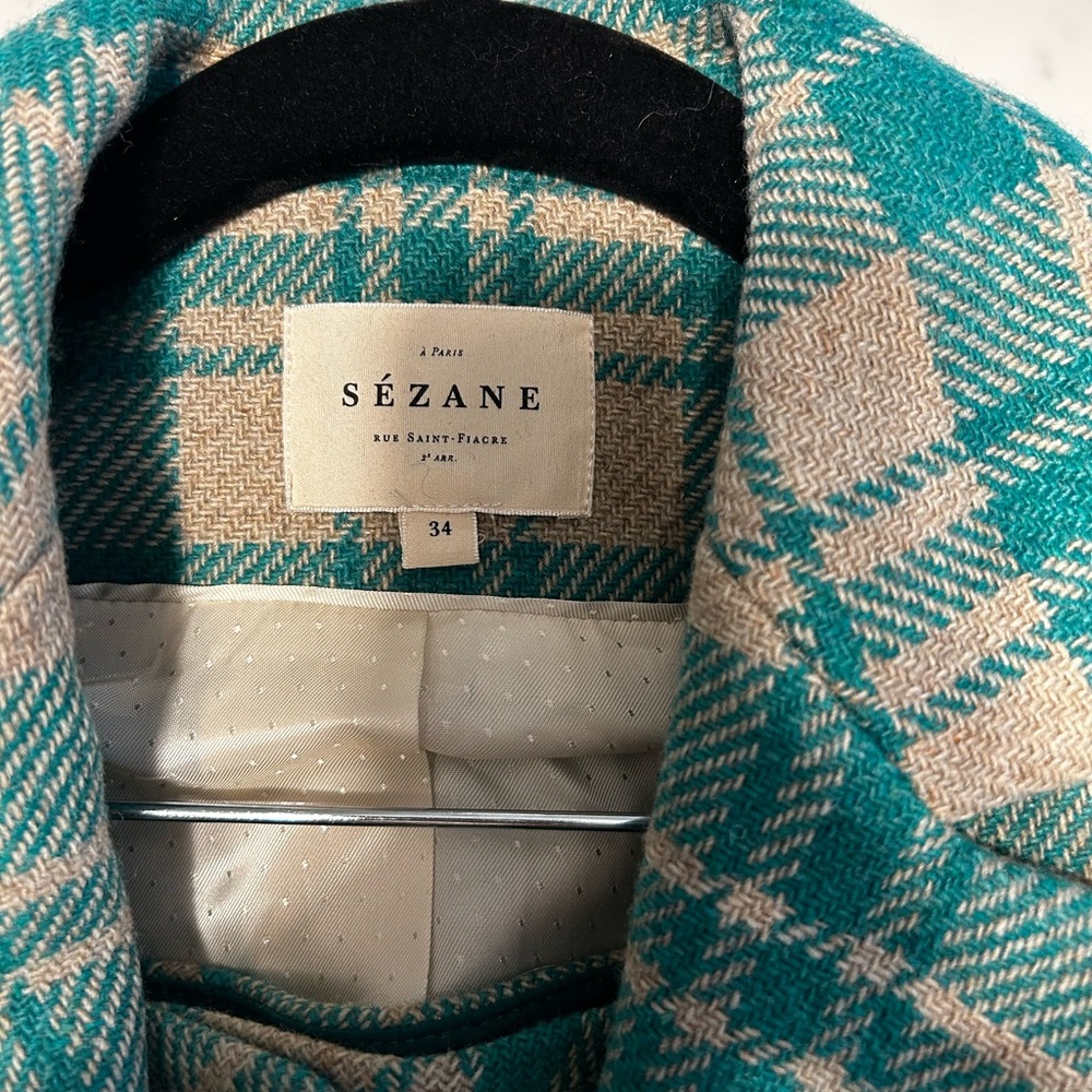 Sézane Michele & Willy Wool Shorts Suit SET - Picture 2 of 6